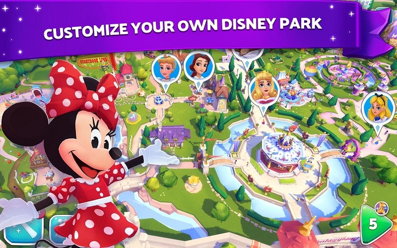 Disney Harika Dünyalar mod ücretsiz
