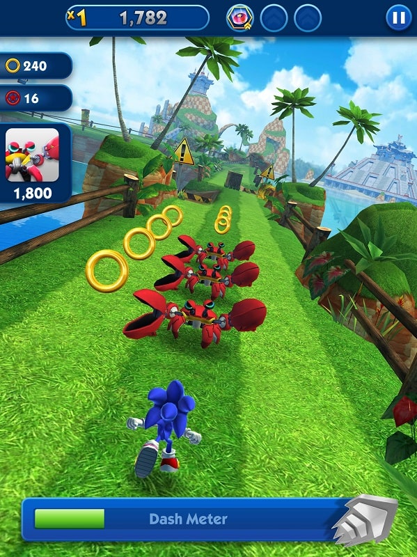 Sonic Dash modu