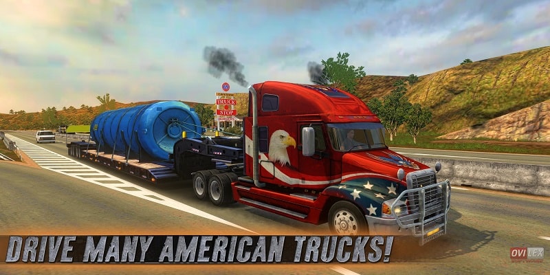Truck Simulator USA mod indir